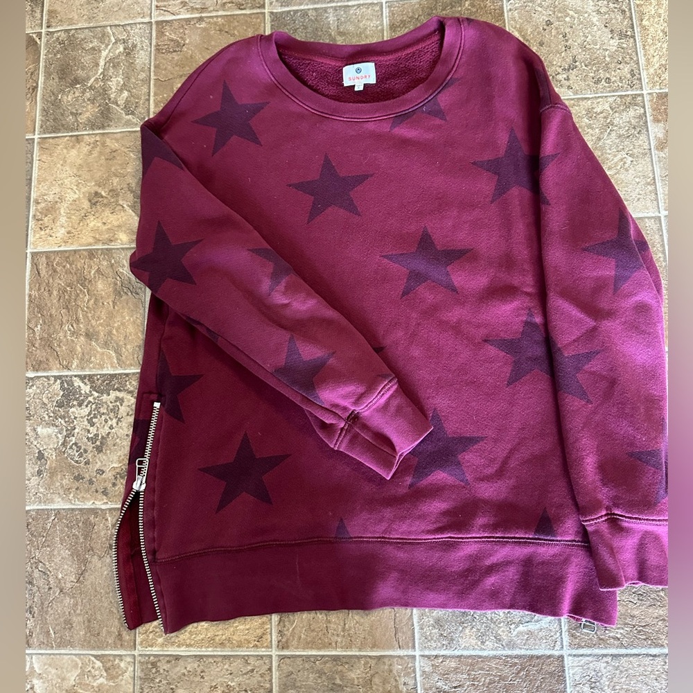 Sundry oversized crew neck